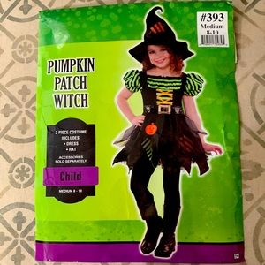 Costumes USA Pumpkin patch witch child costume